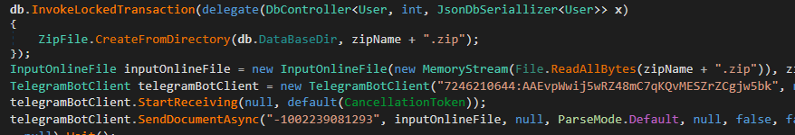 Figure 20. ZIP archive creation Figure 20. ZIP archive creation