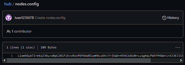 Figure 3. GitHub repository used as a dead-drop resolver Figure 3. GitHub repository used as a dead-drop resolver