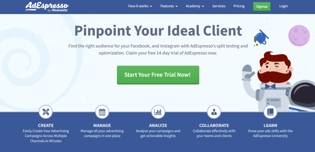 Adespresso - AI tools for Facebook Ads