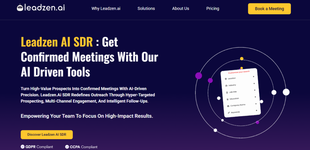 Leadzen.ai - Best AI lead generation tools