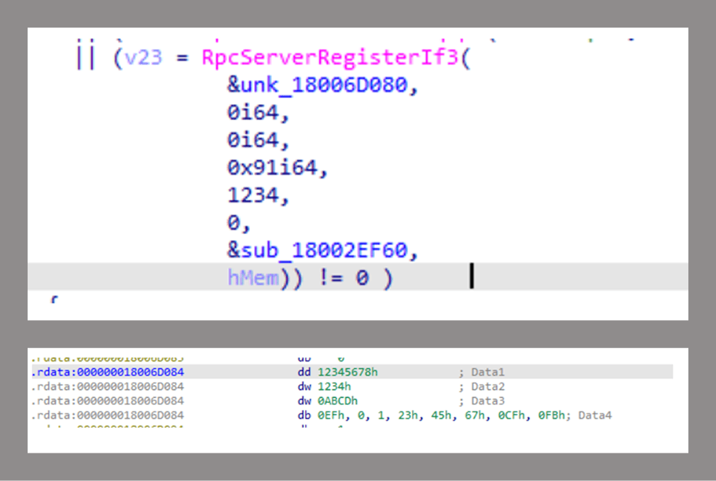 MS-NRPC interface registration