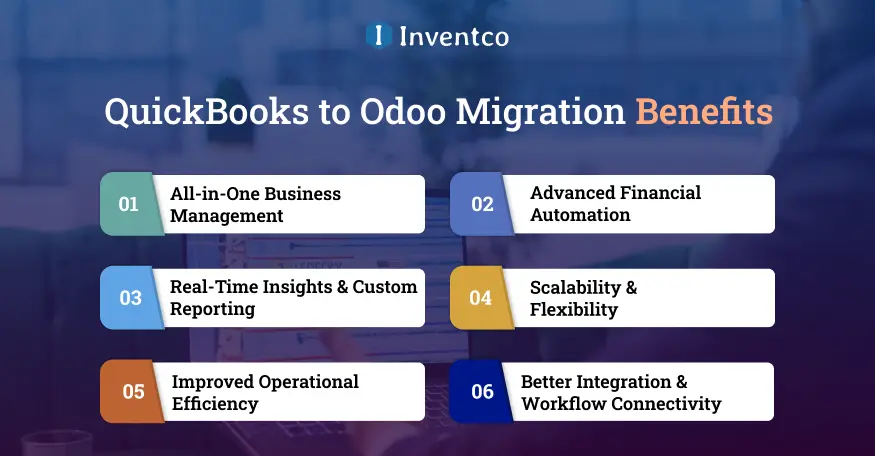 QuickBooks to Odoo Migration Benefits
