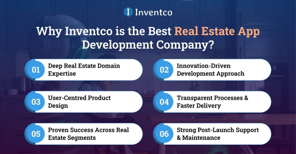Why Inventco is the Best Real Estate App Development Company?