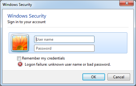Figure 4. Fake Windows Security dialog displayed by MuddyViper (command ID 805)