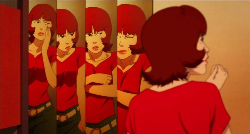 A still from the opening credits of Paprika